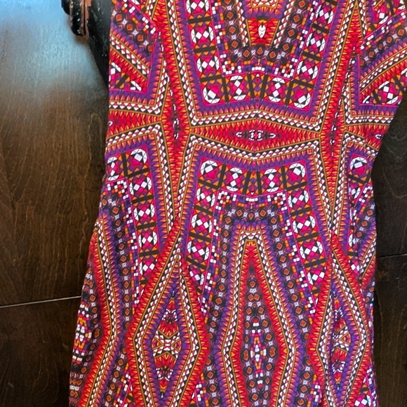Vibrant Geometric Patterned Dress - Picture 5 of 6